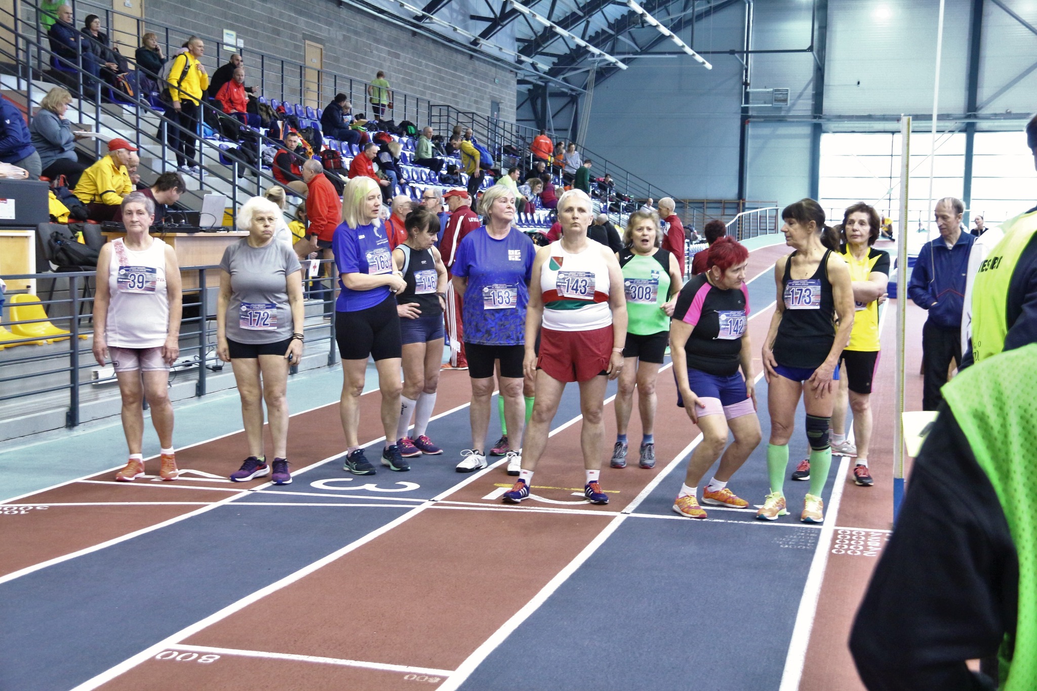 Uz starta 3000m soļošanas dāmas